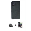 MARSİLYAN™- Galaxy A22 Kılıf Siluet Işık Serisi - Şeffaf Temperli Cam Ekran Koruyucu + Kamera Lens Koruma Cam - SF