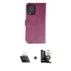 MARSİLYAN™- Galaxy A22 Kılıf Siluet Işık Serisi - Şeffaf Temperli Cam Ekran Koruyucu + Kamera Lens Koruma Cam - SF