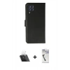MARSİLYAN™- Galaxy A22 Kılıf Siluet Işık Serisi - Şeffaf Uv Polymer Nano Ekran Koruyucu + Kamera Lens Koruma Cam - SF