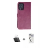 MARSİLYAN™- Galaxy A22 Kılıf Siluet Işık Serisi - Şeffaf Uv Polymer Nano Ekran Koruyucu + Kamera Lens Koruma Cam - SF