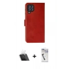 MARSİLYAN™- Galaxy A22 Kılıf Siluet Işık Serisi - Şeffaf Uv Polymer Nano Ekran Koruyucu + Kamera Lens Koruma Cam - SF