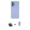 MARSİLYAN™- Galaxy A23 4G Kılıf Ahenk Serisi - Siyah Joko Magic 5D Cam + Kamera Lens Koruma Cam - SF