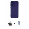 MARSİLYAN™- Galaxy A23 4G Kılıf Ahenk Serisi - Siyah Joko Magic 5D Cam + Kamera Lens Koruma Cam - SF