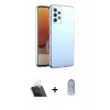 MARSİLYAN™- Galaxy A23 4G Kılıf Zirve Doku - Siyah Joko Magic 5D Cam + Kamera Lens Koruma Cam - SF