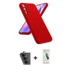 MARSİLYAN™- Galaxy A24 4G Kılıf Kozmos Yansıma Özel Seri - Şeffaf Pasifik Cam Ekran Koruyucu + Valdez Metal Kamera Lens - SH