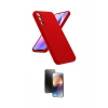 MARSİLYAN™- Galaxy A24 4G Kılıf Kozmos Yansıma Özel Seri - Siyah 3D Antistatik Mat Seramik Nano Ekran Koruyucu