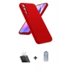 MARSİLYAN™- Galaxy A24 4G Kılıf Kozmos Yansıma Özel Seri - Siyah Joko Magic 5D Cam + Kamera Lens Koruma Cam - SF