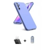 MARSİLYAN™- Galaxy A24 4G Kılıf Kozmos Yansıma Özel Seri - Siyah Joko Magic 5D Cam + Kamera Lens Koruma Cam - SF