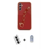 MARSİLYAN™- Galaxy A24 4G Kılıf Nova Işık Prime - Siyah Joko Magic 5D Cam + Valdez Metal Kamera Lens - GS