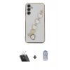 MARSİLYAN™- Galaxy A24 4G Kılıf Nova Işık Prime - Siyah Joko Magic 5D Cam + Kamera Lens Koruma Cam - SF