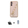 MARSİLYAN™- Galaxy A24 4G Kılıf Nova Işık Prime - Siyah Joko Magic 5D Cam + Kamera Lens Koruma Cam - SF