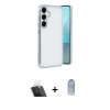 MARSİLYAN™- Galaxy A24 4G Kılıf Vadi Minimal - Siyah Joko Magic 5D Cam + Kamera Lens Koruma Cam - SF