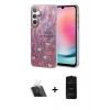 MARSİLYAN™- Galaxy A24 4G Kılıf Zirve Modern Prime - Siyah 6D Antistatik Mat Seramik Hayalet Nano Ekran Koruyucu + Kamera Lens Koruma Cam - SF