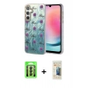 MARSİLYAN™- Galaxy A24 4G Kılıf Zirve Modern Prime - Siyah 6D Mat Seramik Hayalet Nano Ekran Koruyucu + Raze Metal Kamera Lens - SH