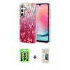 MARSİLYAN™- Galaxy A24 4G Kılıf Zirve Modern Prime - Siyah 6D Mat Seramik Hayalet Nano Ekran Koruyucu + Raze Metal Kamera Lens - SH