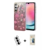 MARSİLYAN™- Galaxy A24 4G Kılıf Zirve Modern Prime - Siyah 6D Mat Seramik Hayalet Nano Ekran Koruyucu + Valdez Metal Kamera Lens - GS