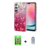 MARSİLYAN™- Galaxy A24 4G Kılıf Zirve Modern Prime - Siyah Joko Magic 5D Cam + Raze Metal Kamera Lens - GS