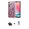 MARSİLYAN™- Galaxy A24 4G Kılıf Zirve Modern Prime - Siyah Joko Magic 5D Cam + Şeffaf Kamera Lens Koruma Cam