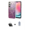 MARSİLYAN™- Galaxy A24 4G Kılıf Zirve Modern Prime - Siyah Joko Magic 5D Cam + Şeffaf Kamera Lens Koruma Cam