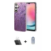 MARSİLYAN™- Galaxy A24 4G Kılıf Zirve Modern Prime - Siyah Joko Magic 5D Cam + Şeffaf Kamera Lens Koruma Cam