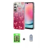 MARSİLYAN™- Galaxy A24 4G Kılıf Zirve Modern Prime - Siyah Joko Magic 5D Cam + Raze Metal Kamera Lens - SH