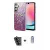 MARSİLYAN™- Galaxy A24 4G Kılıf Zirve Modern Prime - Siyah Joko Magic 5D Cam + Valdez Metal Kamera Lens - SH