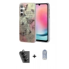 MARSİLYAN™- Galaxy A24 4G Kılıf Zirve Modern Prime - Siyah Joko Magic 5D Cam + Valdez Metal Kamera Lens - SH