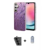 MARSİLYAN™- Galaxy A24 4G Kılıf Zirve Modern Prime - Siyah Joko Magic 5D Cam + Valdez Metal Kamera Lens - SH