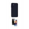 MARSİLYAN™- Galaxy A25 5G Kılıf Ahenk Serisi - Siyah 3D Antistatik Mat Seramik Nano Ekran Koruyucu