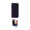 MARSİLYAN™- Galaxy A25 5G Kılıf Ahenk Serisi - Siyah 3D Antistatik Mat Seramik Nano Ekran Koruyucu
