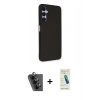 MARSİLYAN™- Galaxy A25 5G Kılıf Akış Asil Koleksiyonu - Şeffaf Pasifik Cam Ekran Koruyucu + Valdez Metal Kamera Lens - SH