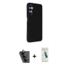 MARSİLYAN™- Galaxy A25 5G Kılıf Akış Asil Koleksiyonu - Şeffaf Pasifik Cam Ekran Koruyucu + Valdez Metal Kamera Lens - SH