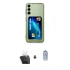 MARSİLYAN™- Galaxy A25 5G Kılıf Doruk Klasik Koleksiyonu - Siyah Joko Magic 5D Cam + Kamera Lens Koruma Cam - SF