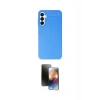 MARSİLYAN™- Galaxy A25 5G Kılıf Doruk Klasik Özel Seri - Siyah 3D Antistatik Mat Seramik Nano Ekran Koruyucu