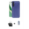 MARSİLYAN™- Galaxy A25 5G Kılıf Doruk Klasik Özel Seri - Siyah Joko Magic 5D Cam + Kamera Lens Koruma Cam - SF