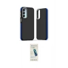 MARSİLYAN™- Galaxy A25 5G Kılıf Eksen Işık - Şeffaf Pasifik Cam Ekran Koruyucu