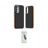 MARSİLYAN™- Galaxy A25 5G Kılıf Eksen Işık - Şeffaf Pasifik Cam Ekran Koruyucu
