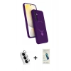MARSİLYAN™- Galaxy A25 5G Kılıf İz Işık Koleksiyonu - Şeffaf Pasifik Cam Ekran Koruyucu + Valdez Metal Kamera Lens - GS