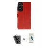 MARSİLYAN™- Galaxy A25 5G Kılıf Siluet Işık Serisi - Şeffaf Pasifik Cam Ekran Koruyucu + Valdez Metal Kamera Lens - SH