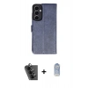 MARSİLYAN™- Galaxy A25 5G Kılıf Siluet Işık Serisi - Siyah Joko Magic 5D Cam + Valdez Metal Kamera Lens - SH
