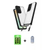 MARSİLYAN™- Galaxy A25 5G Kılıf Ufuk Klasik - Siyah Joko Magic 5D Cam + Raze Metal Kamera Lens - SH