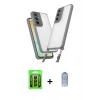 MARSİLYAN™- Galaxy A25 5G Kılıf Ufuk Klasik - Siyah Joko Magic 5D Cam + Raze Metal Kamera Lens - SH