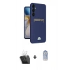 MARSİLYAN™- Galaxy A25 5G Kılıf Vadi Çizgi Prime - Siyah Joko Magic 5D Cam + Kamera Lens Koruma Cam - SF