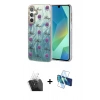 MARSİLYAN™- Galaxy A25 5G Kılıf Zirve Modern Prime - Siyah 3D Antistatik Seramik Nano Ekran Koruyucu + Kamera Lens Koruma Cam - SF
