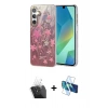 MARSİLYAN™- Galaxy A25 5G Kılıf Zirve Modern Prime - Siyah 3D Antistatik Seramik Nano Ekran Koruyucu + Kamera Lens Koruma Cam - SF