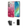 MARSİLYAN™- Galaxy A25 5G Kılıf Zirve Modern Prime - Siyah 6D Antistatik Mat Seramik Hayalet Nano Ekran Koruyucu + Valdez Metal Kamera Lens - SH