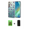 MARSİLYAN™- Galaxy A25 5G Kılıf Zirve Modern Prime - Siyah 6D Antistatik Mat Seramik Hayalet Nano Ekran Koruyucu + Raze Metal Kamera Lens - SH