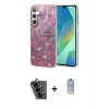 MARSİLYAN™- Galaxy A25 5G Kılıf Zirve Modern Prime - Siyah Joko Magic 5D Cam + Valdez Metal Kamera Lens - SH