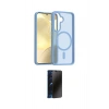 MARSİLYAN™- Galaxy A26 Kılıf Siluet Minimal Prime - Siyah 3D Antistatik Hayalet Cam Ekran Koruyucu