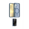 MARSİLYAN™- Galaxy A26 Kılıf Siluet Minimal Prime - Siyah 3D Antistatik Hayalet Cam Ekran Koruyucu